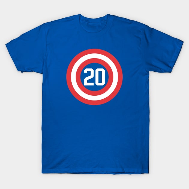 USA #20 T-Shirt by Ryan Wood Studios